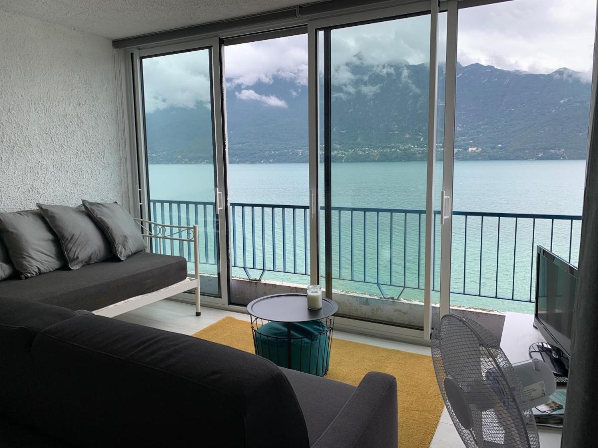Le Lamartine, Vue Magnifique Face Au Lac Du Bourget Экс-ле-Бен Экстерьер фото