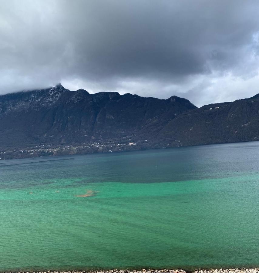 Le Lamartine, Vue Magnifique Face Au Lac Du Bourget Экс-ле-Бен Экстерьер фото